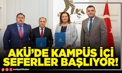 AKÜ’de kampüs içi seferler başlıyor!