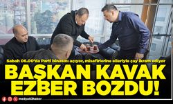 Başkan Kavak ezber bozdu!