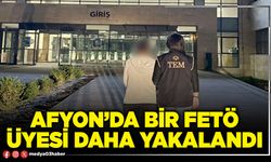Afyon’da bir FETÖ üyesi daha yakalandı