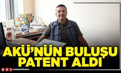 AKÜ’nün buluşu patent aldı