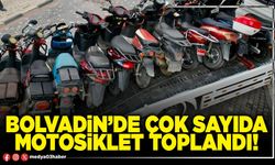 Bolvadin’de çok sayıda motosiklet toplandı!