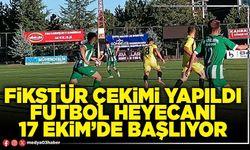 Fikstür çekimi yapıldı futbol heyecanı 17 Ekim’de başlıyor