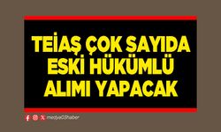 TEİAŞ çok sayıda eski hükümlü alımı yapacak