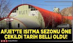 AFJET’te ısıtma sezonu öne çekildi tarih belli oldu!