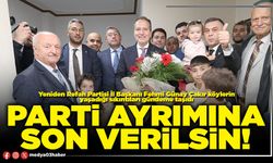 Parti ayrımına son verilsin!