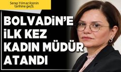 Bolvadin’e ilk kez kadın müdür atandı