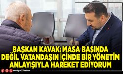Başkan Kavak: Masa başında değil vatandaşın içinde bir yönetim anlayışıyla hareket ediyorum