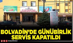 Bolvadin’de Günübirlik Servis kapatıldı