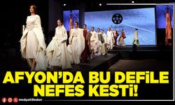 Afyon’da bu defile nefes kesti!