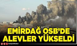 Emirdağ OSB’de alevler yükseldi