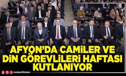 Afyon’da Camiler ve Din Görevlileri haftası kutlanıyor