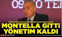 Montella gitti Yönetim kaldı