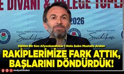 Rakiplerimize fark attık, başlarını döndürdük!