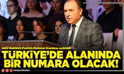 Türkiye’de alanında bir numara olacak!