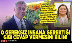 O gereksiz insana gerektiği gibi cevap vermesini bilin!