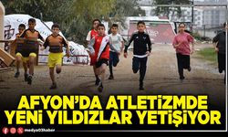 Afyon’da atletizmde yeni yıldızlar yetişiyor