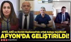 Afyon’da geliştirildi!