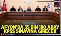 Afyon’da 35 Bin 180 aday KPSS sınavına girecek