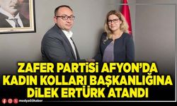 Zafer Partisi Afyon’da Kadın Kolları Başkanlığına Dilek Ertürk atandı
