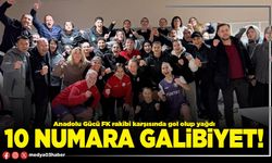 10 numara galibiyet!