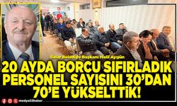 20 ayda borcu sıfırladık personel sayısını 30’dan 70’e yükselttik!