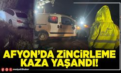 Afyon’da zincirleme kaza yaşandı!