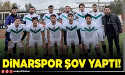 Dinarspor şov yaptı!