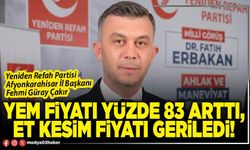 Yem fiyatı yüzde 83 arttı, et kesim fiyatı geriledi!