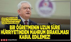 Bir öğretmenin uzun süre hürriyetinden mahrum bırakılması kabul edilemez!