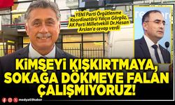 Kimseyi kışkırtmaya, sokağa dökmeye falan çalışmıyoruz!