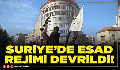 Suriye’de Esad rejimi devrildi!