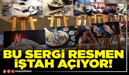 Bu sergi resmen iştah açıyor!