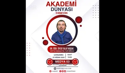 AKADEMİ DÜNYASI | Konuk: Dr. Öğretim Üyesi Talat KOÇAK | 23 Nisana Özel