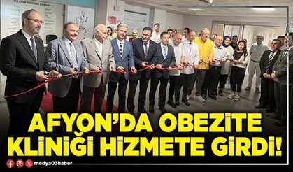 Afyon’da Obezite Kliniği hizmete girdi!