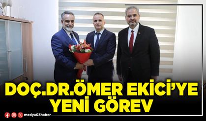 Doç.Dr.Ömer Ekici’ye yeni görev