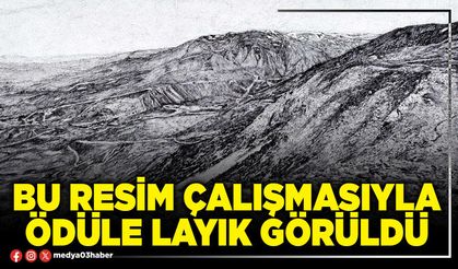 Bu resim çalışmasıyla ödüle layık görüldü
