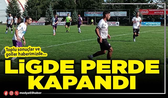 Ligde perde kapandı