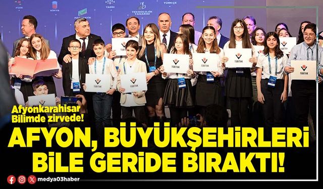 Afyon, Büyükşehirleri bile geride bıraktı!
