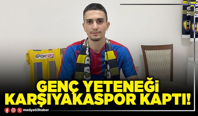 Genç yeteneği Karşıyakaspor kaptı!