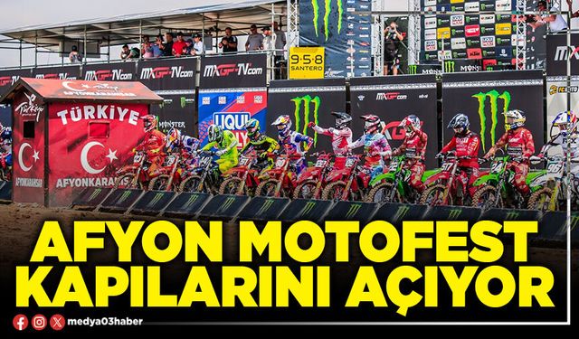 Afyon Motofest kapılarını açıyor