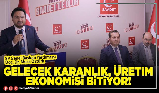 Gelecek karanlık, üretim ekonomisi bitiyor!