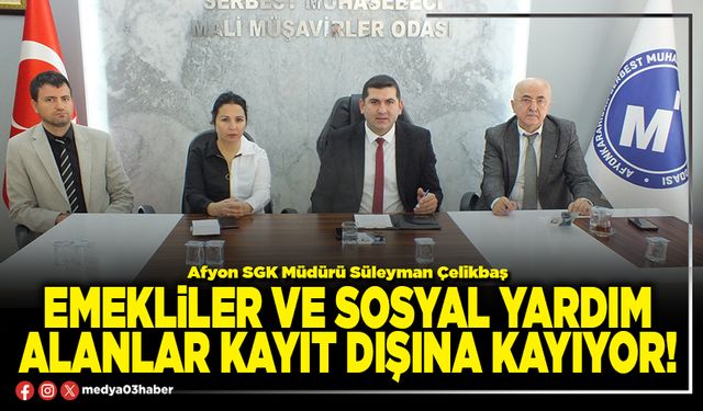 Emekliler ve sosyal yardım alanlar kayıt dışına kayıyor!