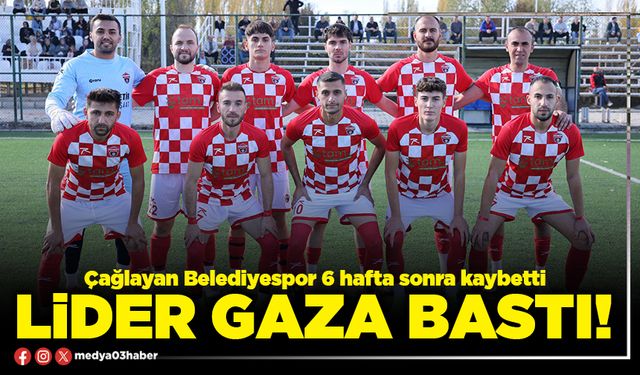 Lider gaza bastı!