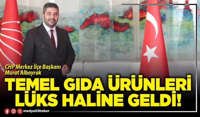 Temel gıda ürünleri lüks haline geldi!