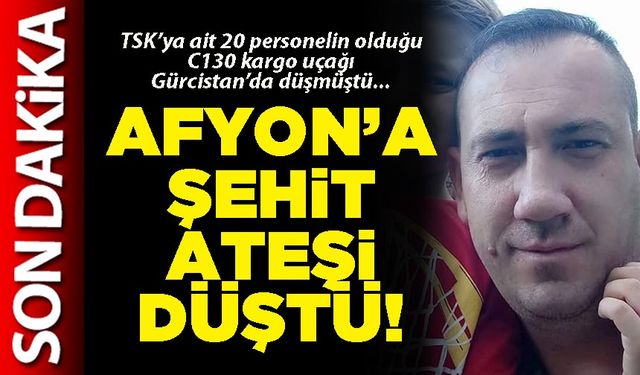 Afyon’a şehit ateşi düştü!