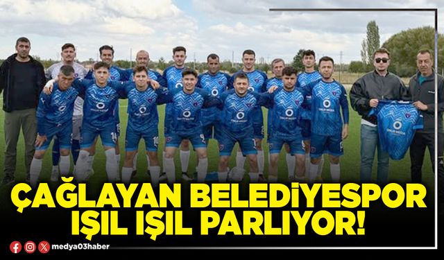 Çağlayan Belediyespor ışıl ışıl parlıyor!