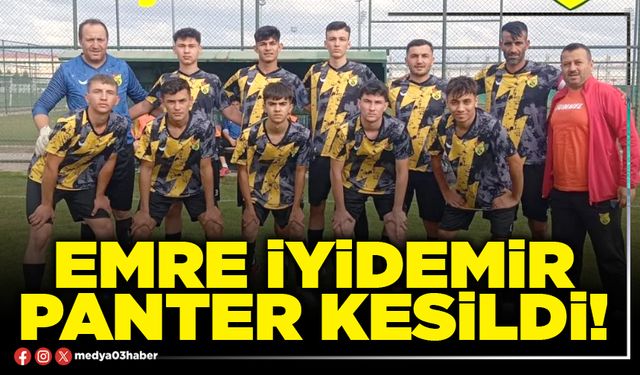 Emre İyidemir panter kesildi!