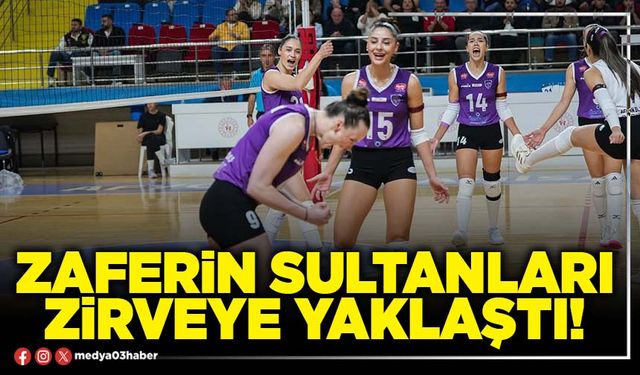 Zaferin sultanları zirveye yaklaştı!