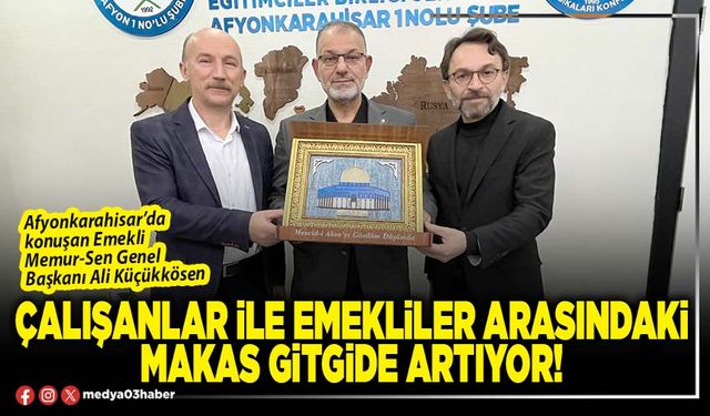 Çalışanlar ile emekliler arasındaki makas gitgide artıyor!