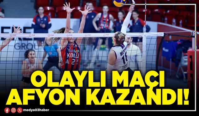 Olaylı maçı Afyon kazandı!